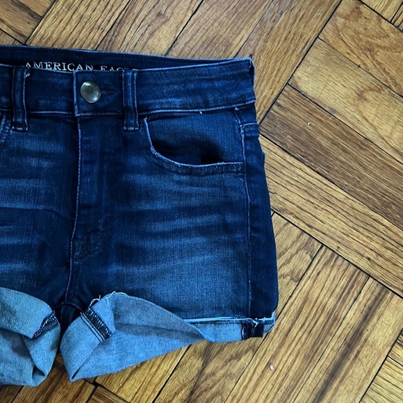 american eagle hi rise shortie size: 2 - Picture 3 of 9